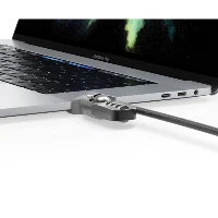 Compulocks Legde Lock Adapter for MacBook Pro TB with Combination Lock - Kit sicurezza sistema - argento - per Apple MacBook Pro with Touch Bar 13.3 4x Thunderbolt 3 (Late 2016, Mid 2017, Mid 2018, Mid 2019, Early 2020), MacBook Pro with Touch Bar 15.4