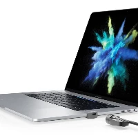 Compulocks Legde Lock Adapter for MacBook Pro TB with Combination Lock - Kit sicurezza sistema - argento - per Apple MacBook Pro with Touch Bar 13.3 4x Thunderbolt 3 (Late 2016, Mid 2017, Mid 2018, Mid 2019, Early 2020), MacBook Pro with Touch Bar 15.4