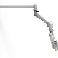 Compulocks VESA Medical Grade Extra Long Articulating Monitor Arm - Kit montaggio (braccio snodato) - per display / tablet LCD - medico - bianco - installabile a parete - per P/N UCLGVWMB