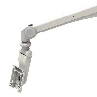 Compulocks VESA Medical Grade Extra Long Articulating Monitor Arm - Kit montaggio (braccio snodato) - per display / tablet LCD - medico - bianco - installabile a parete - per P/N UCLGVWMB