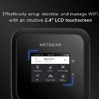 NETGEAR Nighthawk M6 Mobile Hotspot Router MR6150  un compagno di viaggio ideale che offre Internet 5G forte, affidabile e sicuro, con velocit fino a 2,5Gbps ( dove disponibile ) per un WiFi di prima classe ovunque. Collegate fino a 32 dispositivi per