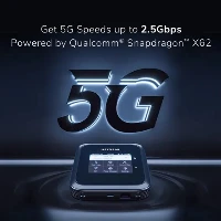 NETGEAR Nighthawk M6 Mobile Hotspot Router MR6150  un compagno di viaggio ideale che offre Internet 5G forte, affidabile e sicuro, con velocit fino a 2,5Gbps ( dove disponibile ) per un WiFi di prima classe ovunque. Collegate fino a 32 dispositivi per