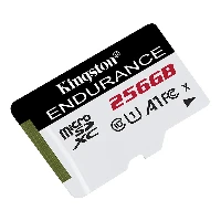 Kingston High Endurance - Scheda di memoria flash - 256 GB - A1 / UHS-I U1 / Class10 - microSDXC UHS-I U1