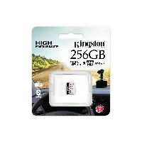 Kingston High Endurance - Scheda di memoria flash - 256 GB - A1 / UHS-I U1 / Class10 - microSDXC UHS-I U1