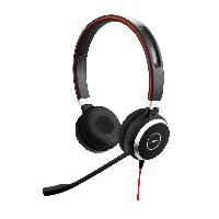 Jabra Evolve 40 MS stereo - Cuffie con microfono - on-ear - cablato