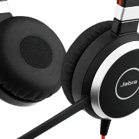 Jabra Evolve 40 MS stereo - Cuffie con microfono - on-ear - cablato