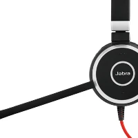 Jabra Evolve 40 MS stereo - Cuffie con microfono - on-ear - cablato