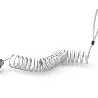 Compulocks Universal Tablet Lock with Keyed Coiled Cable Lock - Piastra di blocco cavo di sicurezza per tablet - nero