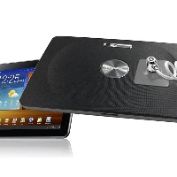 Compulocks Universal Tablet Lock with Keyed Coiled Cable Lock - Piastra di blocco cavo di sicurezza per tablet - nero