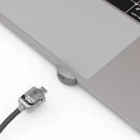 Compulocks Ledge Lock Adaptor for MacBook Pro 13 M1 & M2 - Adattatore connessione blocco di sicurezza - per Apple MacBook Pro 13.3 (Late 2016, Mid 2017, Mid 2018, Mid 2019, Early 2020, Late 2020)