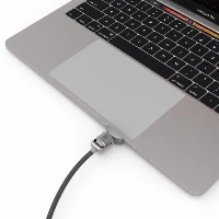 Compulocks Ledge Lock Adaptor for MacBook Pro 13 M1 & M2 with Keyed Cable Lock - Adattatore connessione blocco di sicurezza - con blocco cavo con chiave - per Apple MacBook Pro 13.3 (Late 2016, Mid 2017, Mid 2018, Mid 2019, Early 2020, Late 2020)