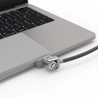 Compulocks Ledge Lock Adaptor for MacBook Pro 13 M1 & M2 with Keyed Cable Lock - Adattatore connessione blocco di sicurezza - con blocco cavo con chiave - per Apple MacBook Pro 13.3 (Late 2016, Mid 2017, Mid 2018, Mid 2019, Early 2020, Late 2020)