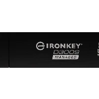 IronKey D300S Managed - Chiavetta USB - crittografato - 16 GB - USB 3.1 Gen 1 - FIPS 140-2 Level 3 - Compatibile TAA