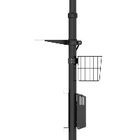 Compulocks Rise Freedom Basket Black - Componente di montaggio (cestino) - nero - installabile su carrello - per P/N MCRSTDEXB, UCLGMCRSTDB
