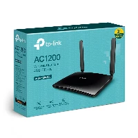 TP-Link Archer AC1200 Wireless Dual Band 4G LTE Router, Wi-Fi 5 (802.11ac), Dual-band (2.4 GHz / 5 GHz), Ethernet LAN, 3G, Black, Tabletop router