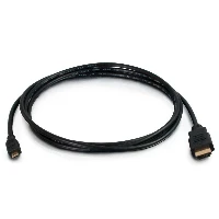 C2G 82026, 0.5 m, HDMI Type A (Standard), HDMI Type D (Micro), Black