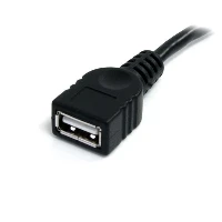 StarTech.com 10 ft Black USB 2.0 Extension Cable A to A - M/F, 3 m, USB A, USB A, USB 2.0, 0.48 Gbit/s, Black