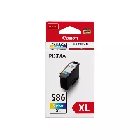 Canon CL-586XL, High (XL) Yield, Cyan, Magenta, Yellow, 1 pc(s), 300 pages, Single pack