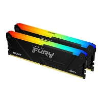 Kingston Technology FURY 64GB 2666MT/s DDR4 CL16 DIMM (Kit of 2) Beast RGB, 64 GB, 2 x 32 GB, DDR4, 288-pin DIMM
