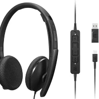 Lenovo 4XD1M45626, Wired, 20 - 20000 Hz, 137 g, Headset, Black