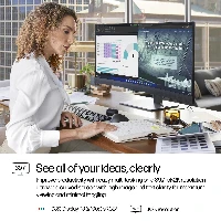 HP Series 7 Pro 39.7 inch 5K2K Conferencing Monitor-740pm, 100.8 cm (39.7