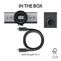 Logitech MX Brio 705 for Business, 8.5 MP, 4096 x 2160 pixels, 4K Ultra HD, 60 fps, 4x, Privacy shutter