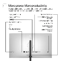 HP Series 7 Pro 27 inch 4K Thunderbolt 4 Monitor - 727pk, 68.6 cm (27