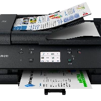 Canon PIXMA TR7650, Inkjet, Colour printing, 4800 x 1200 DPI, A4, Direct printing, Black