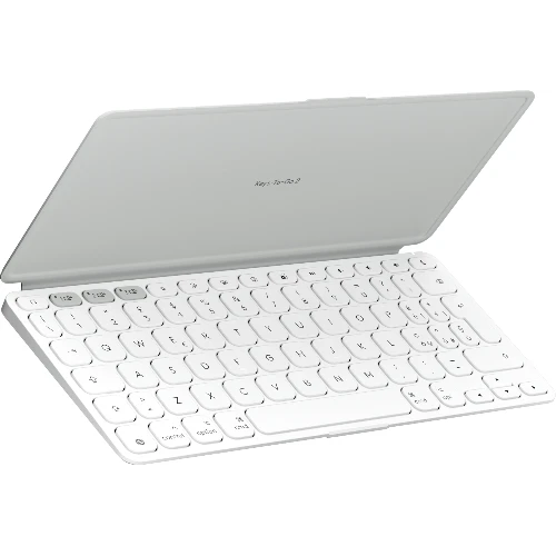 Logitech Keys-To-Go 2, Mini, Wireless, Bluetooth, Scissor key switch, QWERTY, White