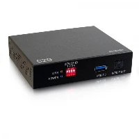 C2G HDMIR over IP Decoder - 4K 60Hz, 3840 x 2160 pixels, 200 ms, 148.5 MHz, 594 MHz, 0.4 Gbit/s, Black