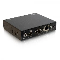 C2G HDMIR over IP Decoder - 4K 60Hz, 3840 x 2160 pixels, 200 ms, 148.5 MHz, 594 MHz, 0.4 Gbit/s, Black