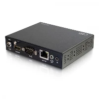 C2G HDMIR over IP Decoder - 4K 60Hz, 3840 x 2160 pixels, 200 ms, 148.5 MHz, 594 MHz, 0.4 Gbit/s, Black