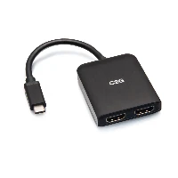 C2G USB-C to Dual HDMI MST Hub - 4K, USB Type-C, DisplayPort output, 3840 x 2160 pixels