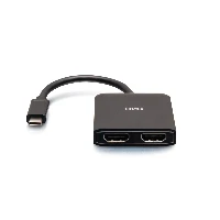 C2G USB-C to Dual HDMI MST Hub - 4K, USB Type-C, DisplayPort output, 3840 x 2160 pixels