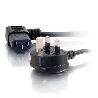 C2G 10m 18 AWG UK 90 Power Cord (IEC320C13R to BS 1363), 10 m, BS 1363, C13 coupler