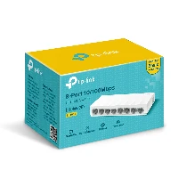 TP-Link 8-Port 10/100Mbps Desktop Network Switch, Unmanaged, Fast Ethernet (10/100)