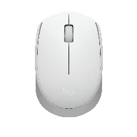 Logitech M171, Ambidextrous, Optical, RF Wireless, White