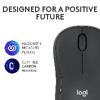 Logitech M240, Ambidextrous, Bluetooth, Graphite