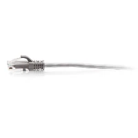 C2G 4.6m Cat6a Snagless Unshielded (UTP) Slim Ethernet Patch Cable - Grey, 4.6 m, Cat6a, U/UTP (UTP), RJ-45, RJ-45, Grey