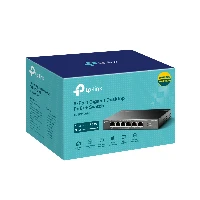TP-Link 6-Port Gigabit Desktop Switch with 3-Port PoE+ and 1-Port PoE++, Unmanaged, Gigabit Ethernet (10/100/1000), Power over Ethernet (PoE), Rack mounting