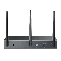 TP-Link Omada AX3000 Gigabit VPN Router, Dual-band (2.4 GHz / 5 GHz), Ethernet LAN, Black, Desktop/pole router