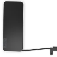 Lenovo 4X11N40212, Wired, USB 3.2 Gen 1 (3.1 Gen 1) Type-C, 65 W, Black, Eclipse Black, MicroSD (TransFlash), SD