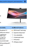 HP Series 7 Pro 34 inch WQHD Conferencing Monitor - 734pm, 86.4 cm (34