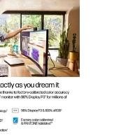 HP Series 7 Pro 34 inch WQHD Conferencing Monitor - 734pm, 86.4 cm (34