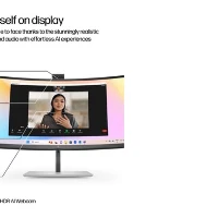 HP Series 7 Pro 34 inch WQHD Conferencing Monitor - 734pm, 86.4 cm (34
