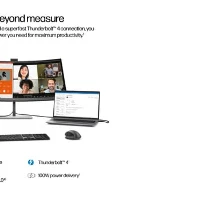 HP Series 7 Pro 34 inch WQHD Conferencing Monitor - 734pm, 86.4 cm (34