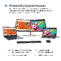 HP Series 7 Pro 37.5 inch WQHD+ Thunderbolt 4 Monitor - 738pu, 95.2 cm (37.5