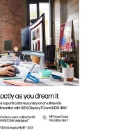 HP Series 7 Pro 37.5 inch WQHD+ Thunderbolt 4 Monitor - 738pu, 95.2 cm (37.5