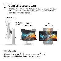 HP Series 7 Pro 24 inch WUXGA Monitor - 724pn, 61 cm (24