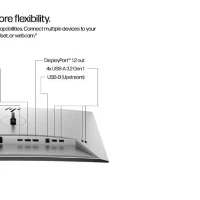 HP Series 7 Pro 24 inch WUXGA Monitor - 724pn, 61 cm (24